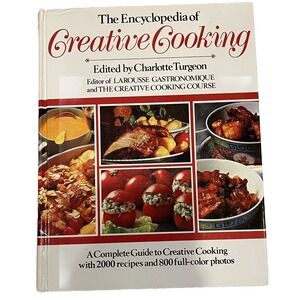 Vtg. The Encyclopedia of Cooking - Made in Italy - 1985 published.